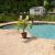 Crescent Beach Pool Deck Painting by Doctor Epoxy